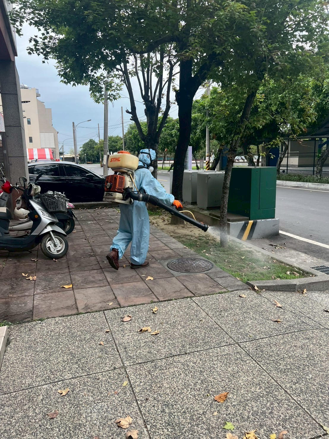 114年4月12日 芬園衛生所環境消毒照片5