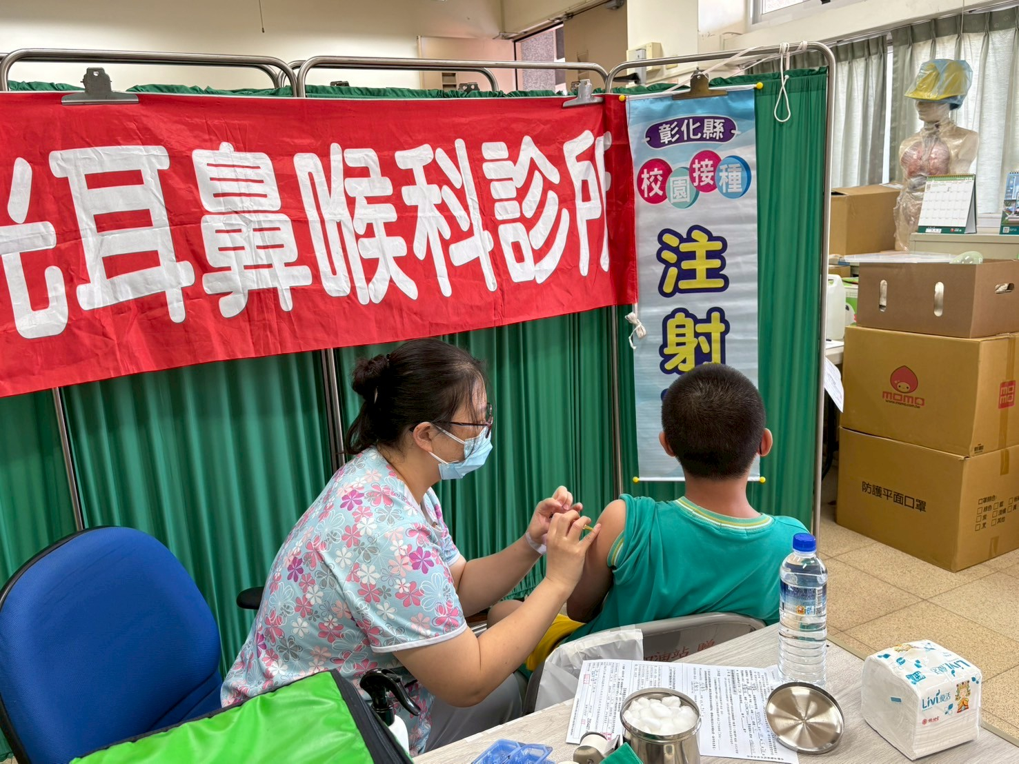 114年9月12日 芬園國中HPV施打照片4